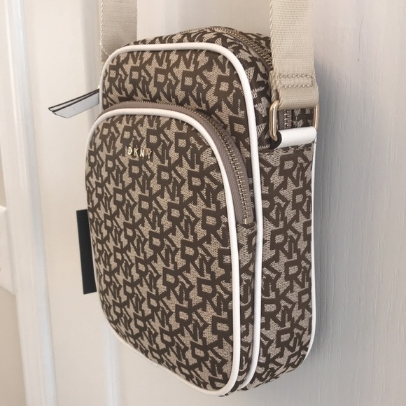 DKNY Signature Canvas Crossbody - Picture 3 of 17